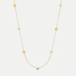 Karine – Gold Necklace Featuring Vibrant Accents
