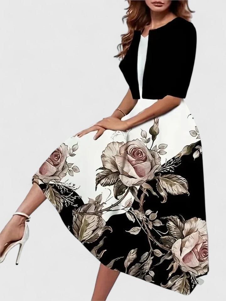 Chantal | Elegant Midi Dress – view 11