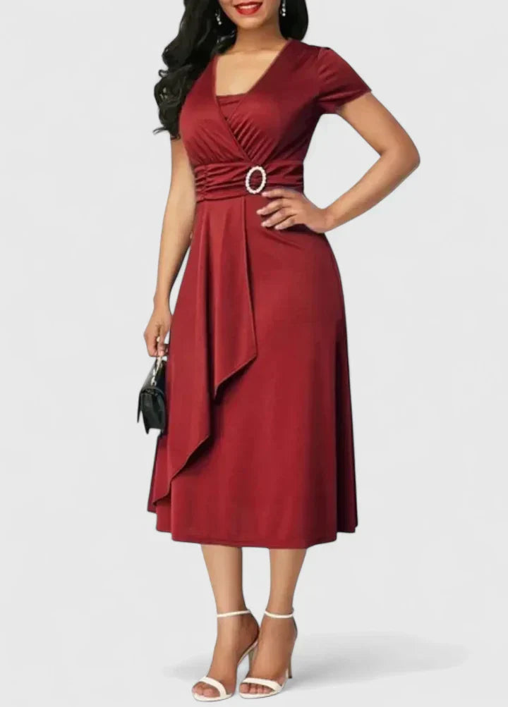 Zhyrelle | Elegant Midi Dress – view 4