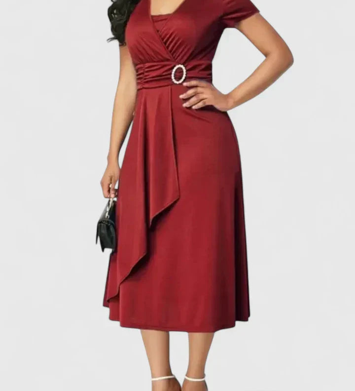 Zhyrelle | Elegant Midi Dress – view 4