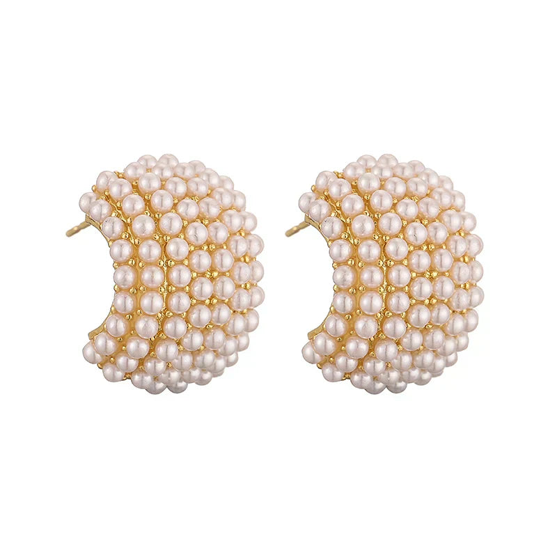 Timeless Pearl Stud Earrings – view 5
