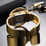 Viktorija® - Geometric Gold Watch – view 3