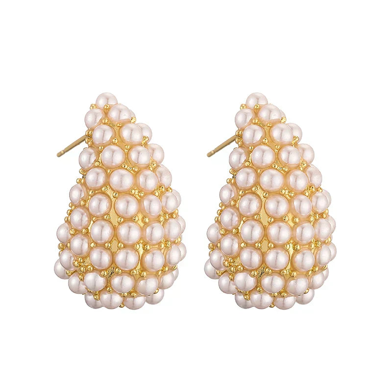 Timeless Pearl Stud Earrings – view 4