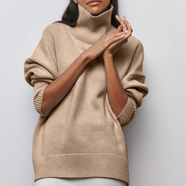 Nina | Premium Roll Neck Sweater – view 3