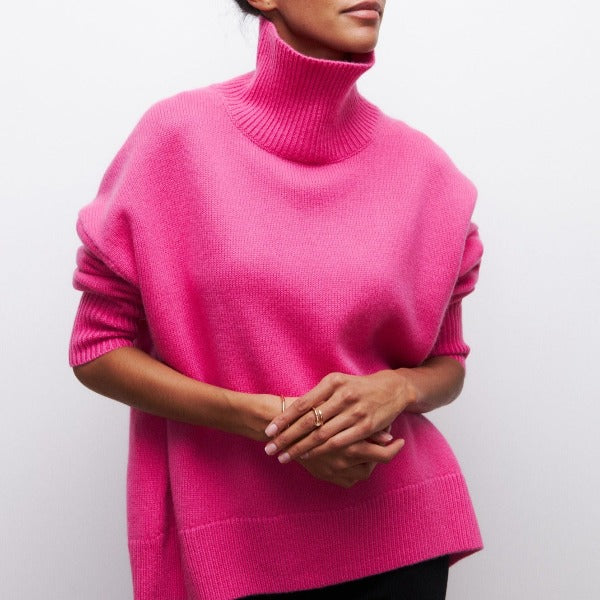 Nina | Premium Roll Neck Sweater – view 4