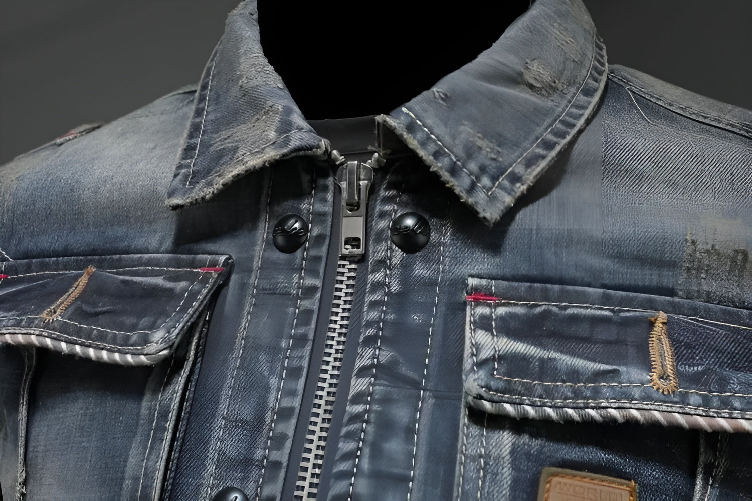 Carlo™ | Classic Vintage Denim Jacket – view 6