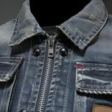 Carlo™ | Classic Vintage Denim Jacket – view 6