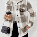 Martin | Stylish Checked Fleece Coat