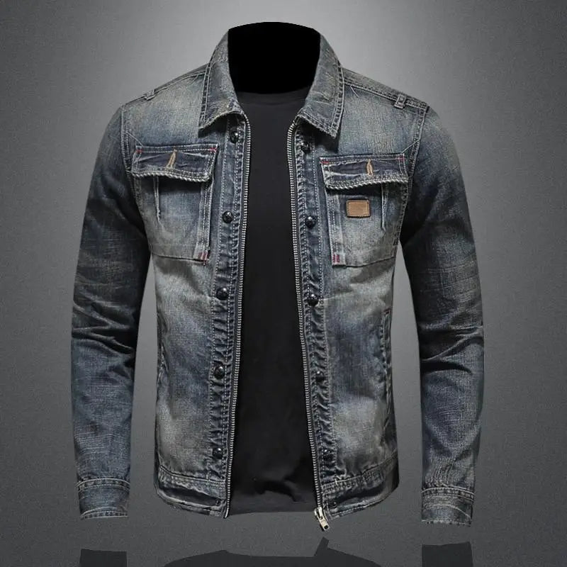 Carlo™ | Classic Vintage Denim Jacket – view 2