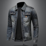 Carlo™ | Classic Vintage Denim Jacket – view 4