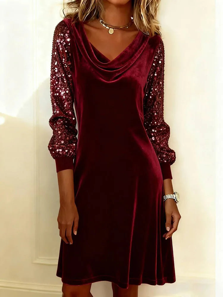 Sophie | Sparkling Sleeve Dress – view 2