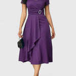 Zhyrelle | Elegant Midi Dress – view 3