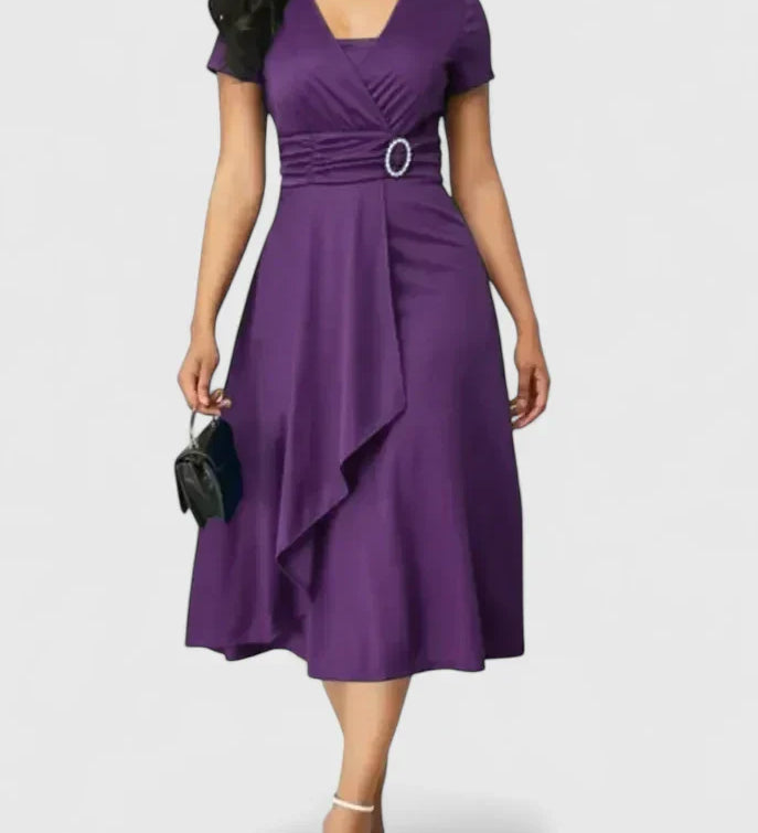 Zhyrelle | Elegant Midi Dress – view 3