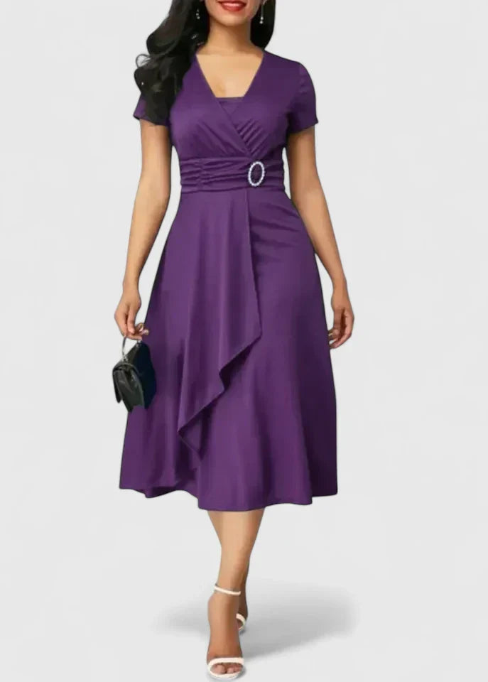 Zhyrelle | Elegant Midi Dress – view 3