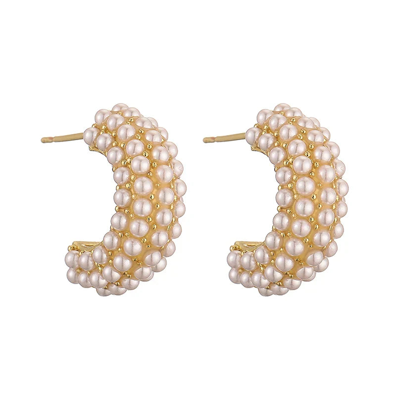 Timeless Pearl Stud Earrings – view 6
