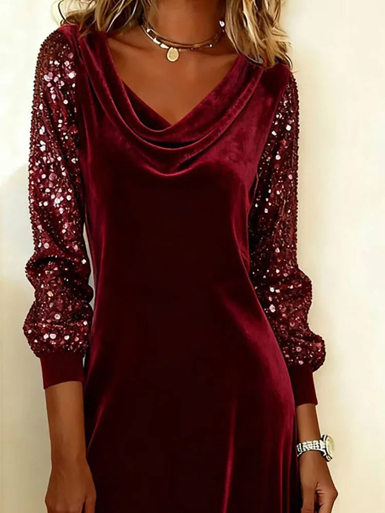 Sophie | Sparkling Sleeve Dress – view 7