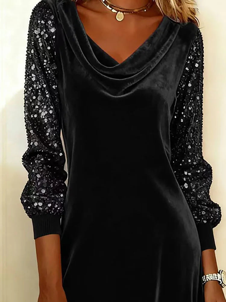 Sophie | Sparkling Sleeve Dress – view 6