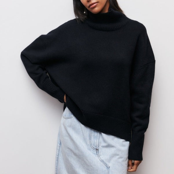 Nina | Premium Roll Neck Sweater – view 7