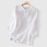 Élise | Chic Button-Up Blouse – view 2