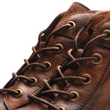 Fanum | Vintage-Inspired Men's Rounded Toe Boots – view 6