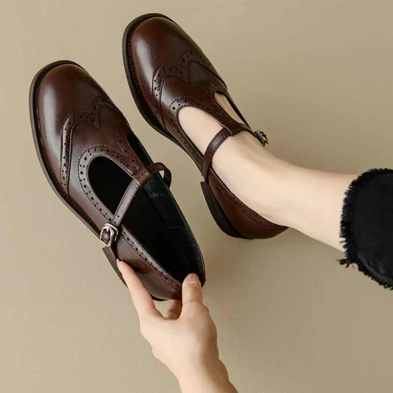 Miranda – Elegant Women's T-Bar Shoes