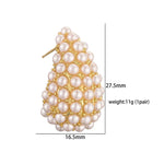 Timeless Pearl Stud Earrings – view 3