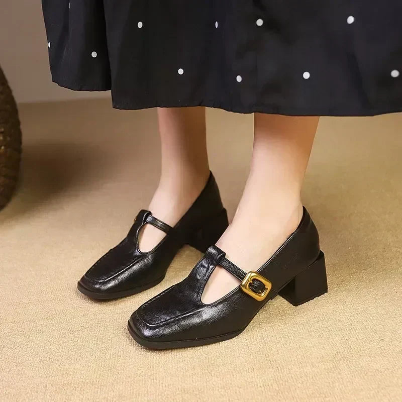 Ria – Timeless Women's Mid-Heel Shoes