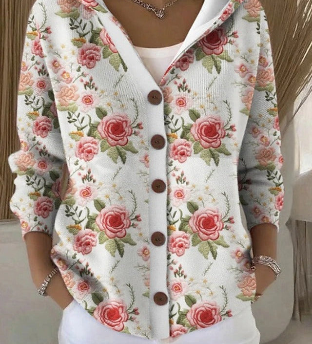 Patchouli artistic cardigan, sixth colourway | Ellie Dublin
