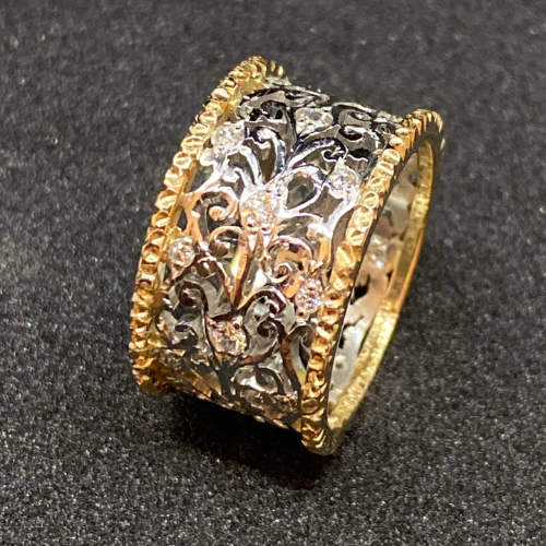 Mika - Classic Ekblad Zirconium Ring – view 3