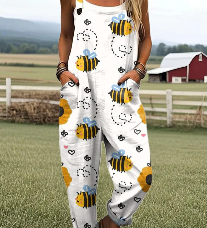 Honeybee Happy Dungarees