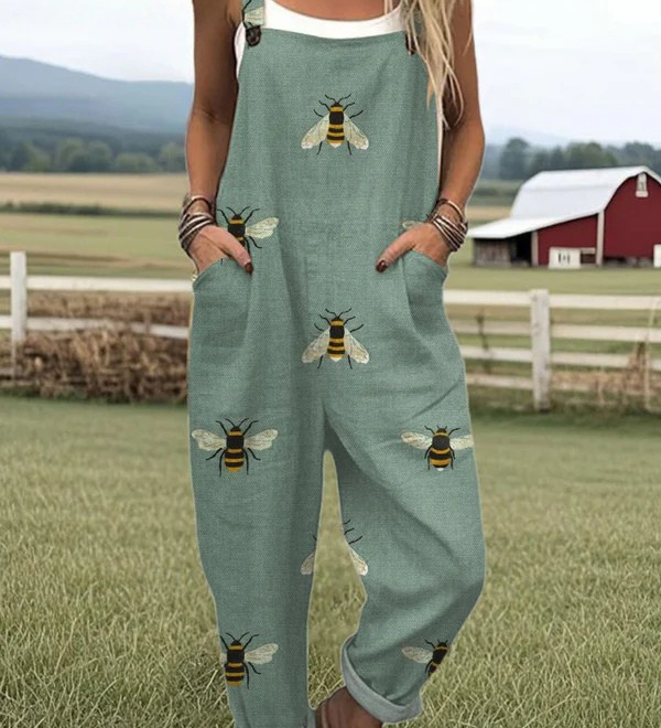 Garden Whimsy Dungarees