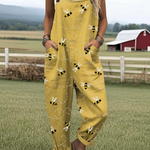Honeybee Meadow Dungarees