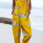Sunny Swimmer Dungarees