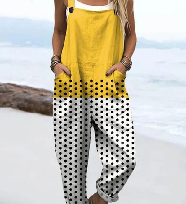 Lemon Pop Dungarees