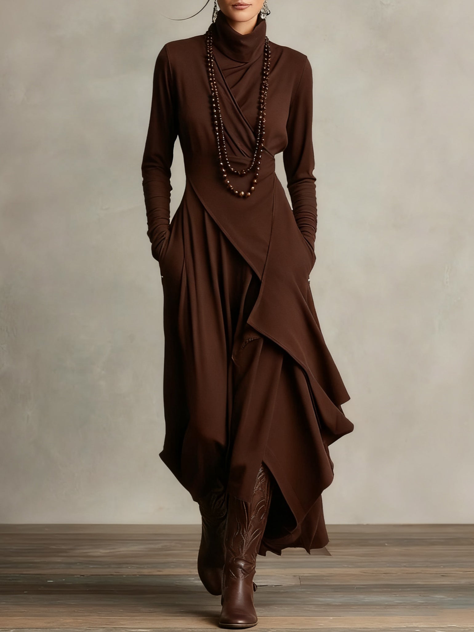 Emmanuelle | Elegant Maxi Dress – view 5