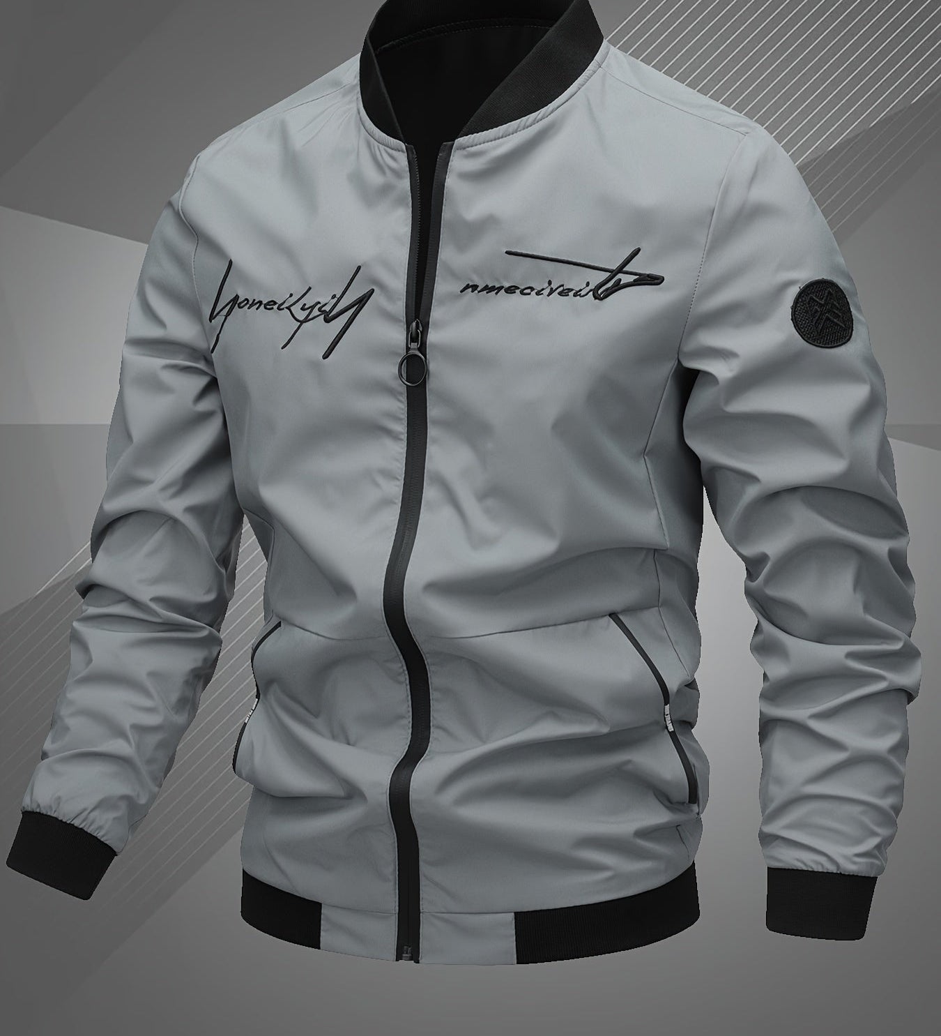 Harm™ | Relaxed Fit Bomber Jacket – view 15