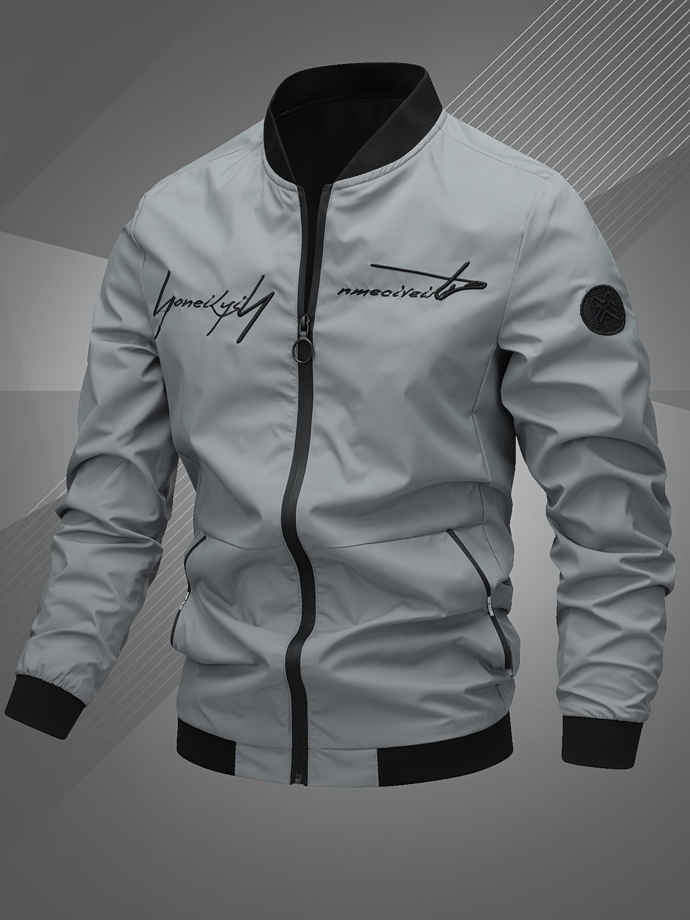 Harm™ | Relaxed Fit Bomber Jacket – view 15