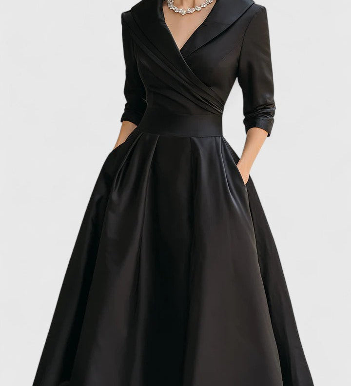 Yan | Elegant Midi Dress