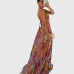 Caroline | Floral Maxi Dress – view 4