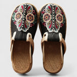 Marousse | Comfortable Floral Mules Handmade – view 3