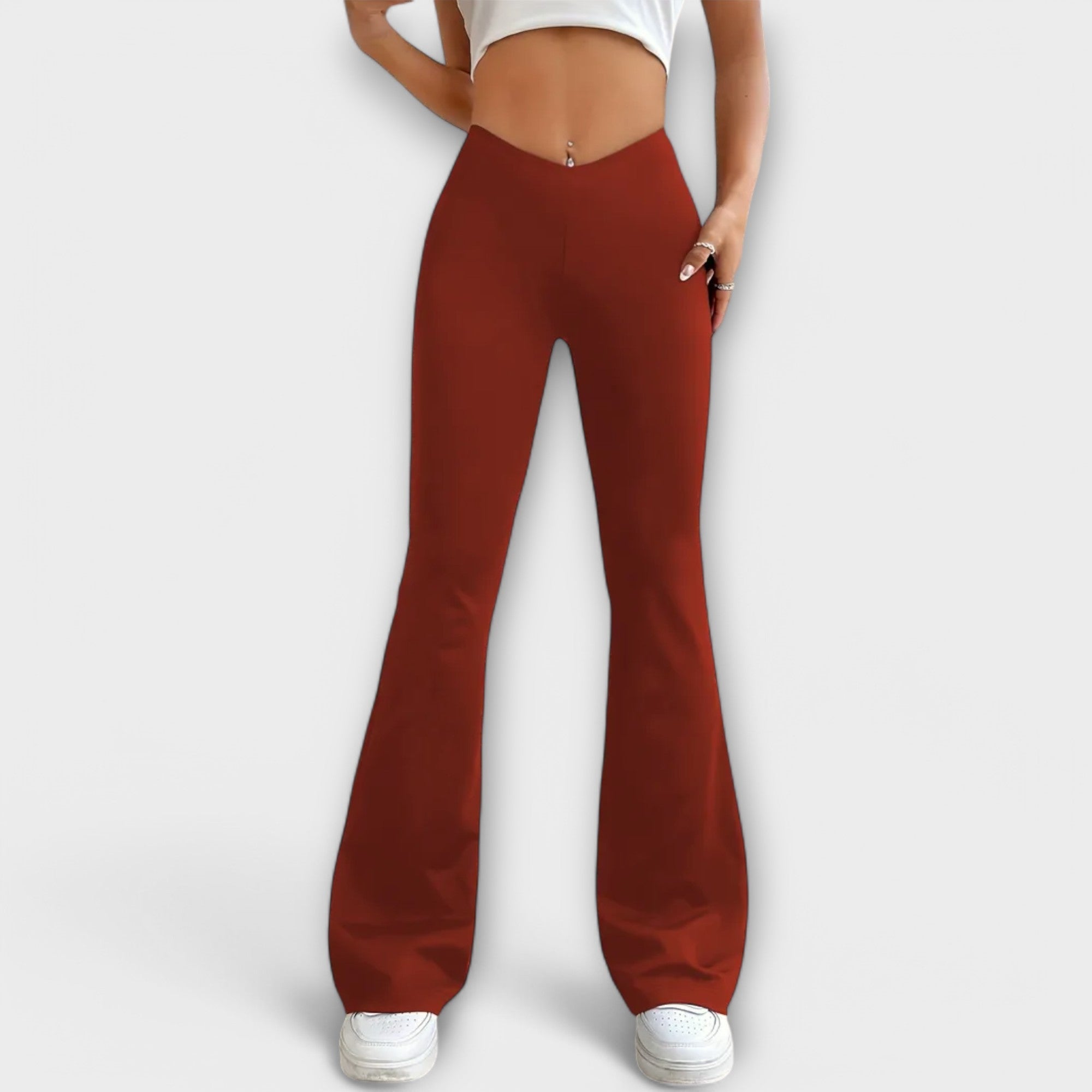 Camille | Easygoing Flared Trousers – view 3