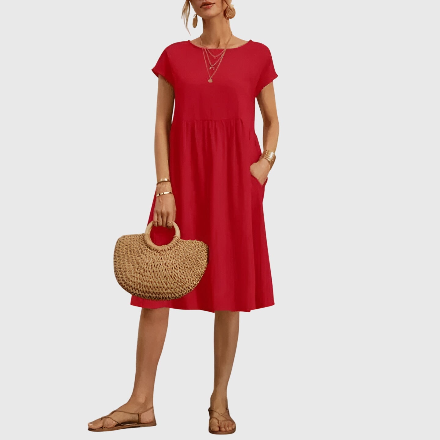 Isabelle | Elegant Spring Dress – view 9