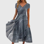 Aubrielle | Fluid Midi Dress – view 2