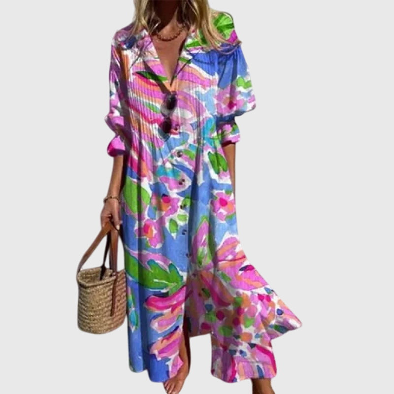 Christine | Elegant Bohemian Dress – view 3