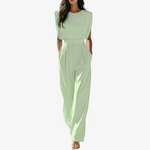 Ariadna™ | Jumpsuit with Adjustable Belt – view 3