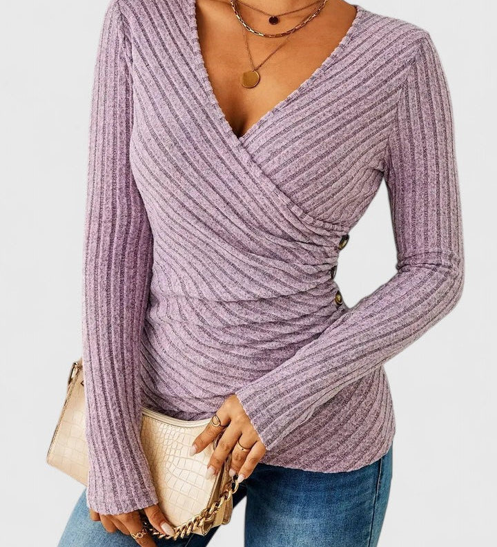 Claire | Sophisticated Tuck Top – view 2