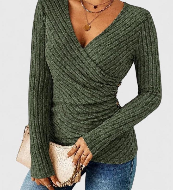 Claire | Sophisticated Tuck Top – view 7