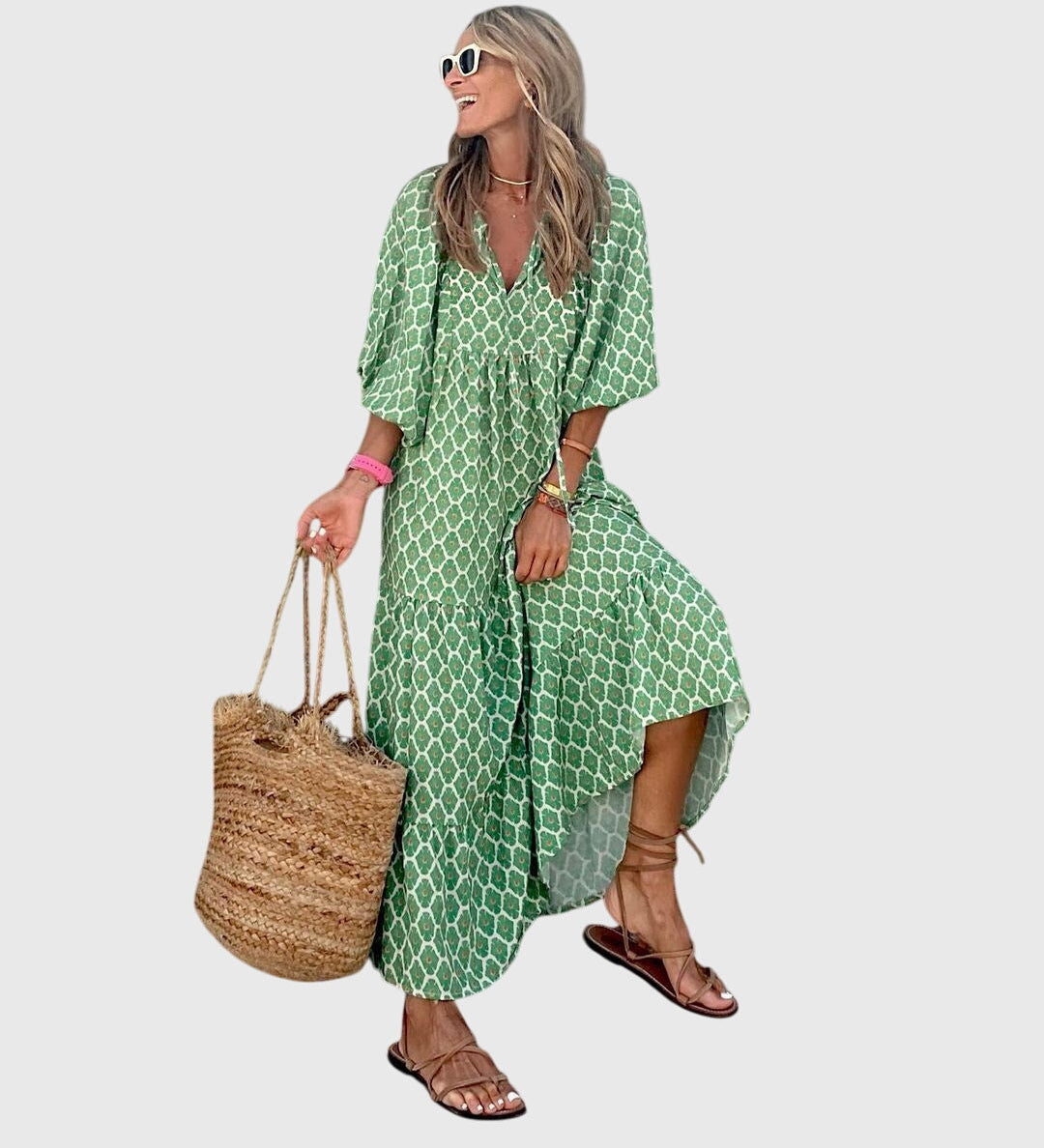 Françoise | Bohemian Maxi Dress – view 5
