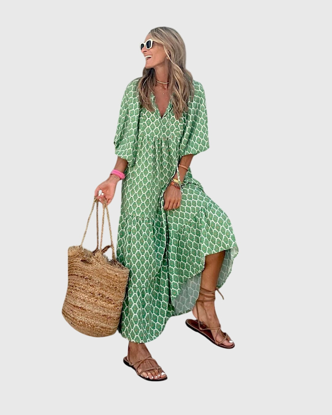 Françoise | Bohemian Maxi Dress – view 5