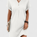Jeanne | Draped Dress – view 7